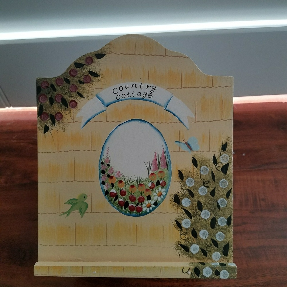 Whimsical Wooden Storage Box